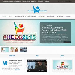 Reconstruction of the Official Website of the Romanian Humanist Association