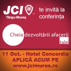 Conferința „Cheia Dezvoltării Afacerii Tale” de JCI Târgu-Mureș
