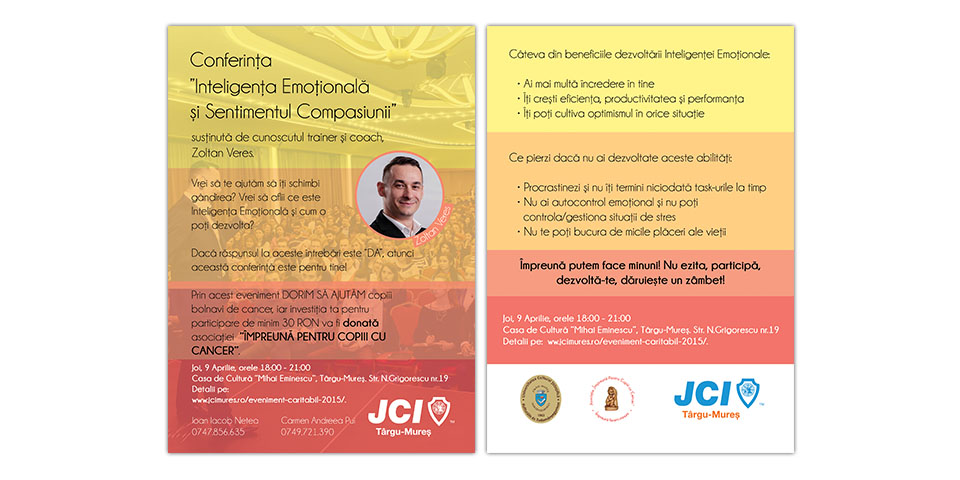 “Emotional Inteligence and Compassion” Conference with Zoltan Veres