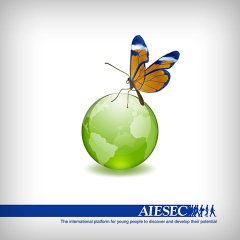 AIESEC Bucharest Spring Greeting Card