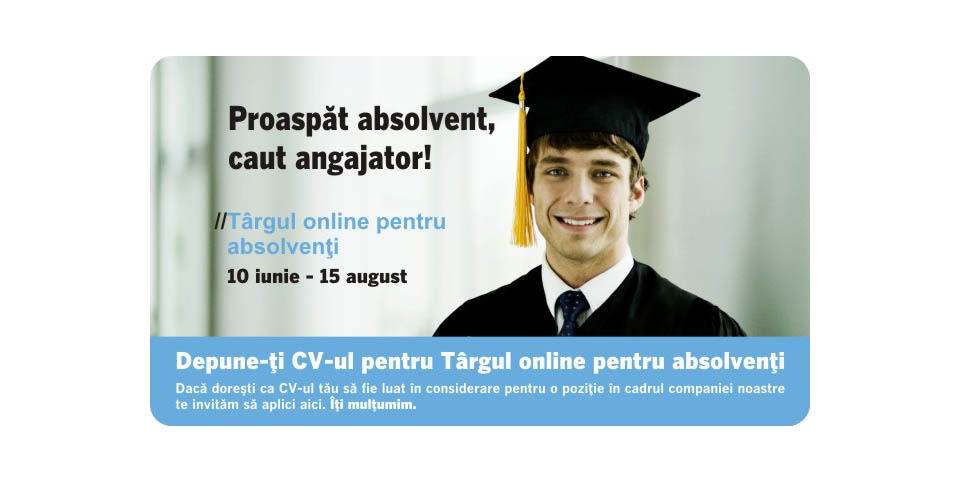 „Tirgul Online Pentru Absolventi” (TOPA 2009) Catalyst