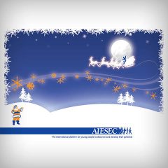 AIESEC Bucharest Christmas Card 2006