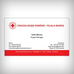 Red Cross Mures Business Cards