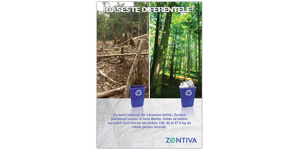 Recycling Campaign for Zentiva